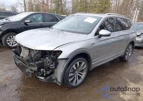 2021 Volkswagen Tiguan 2.0T Sel Premium R-Line z USA, uszkodzony, nr VIN 3VV4B7AX6MM151901